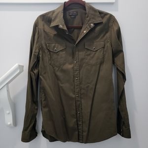 Zara slim fit button down shirt